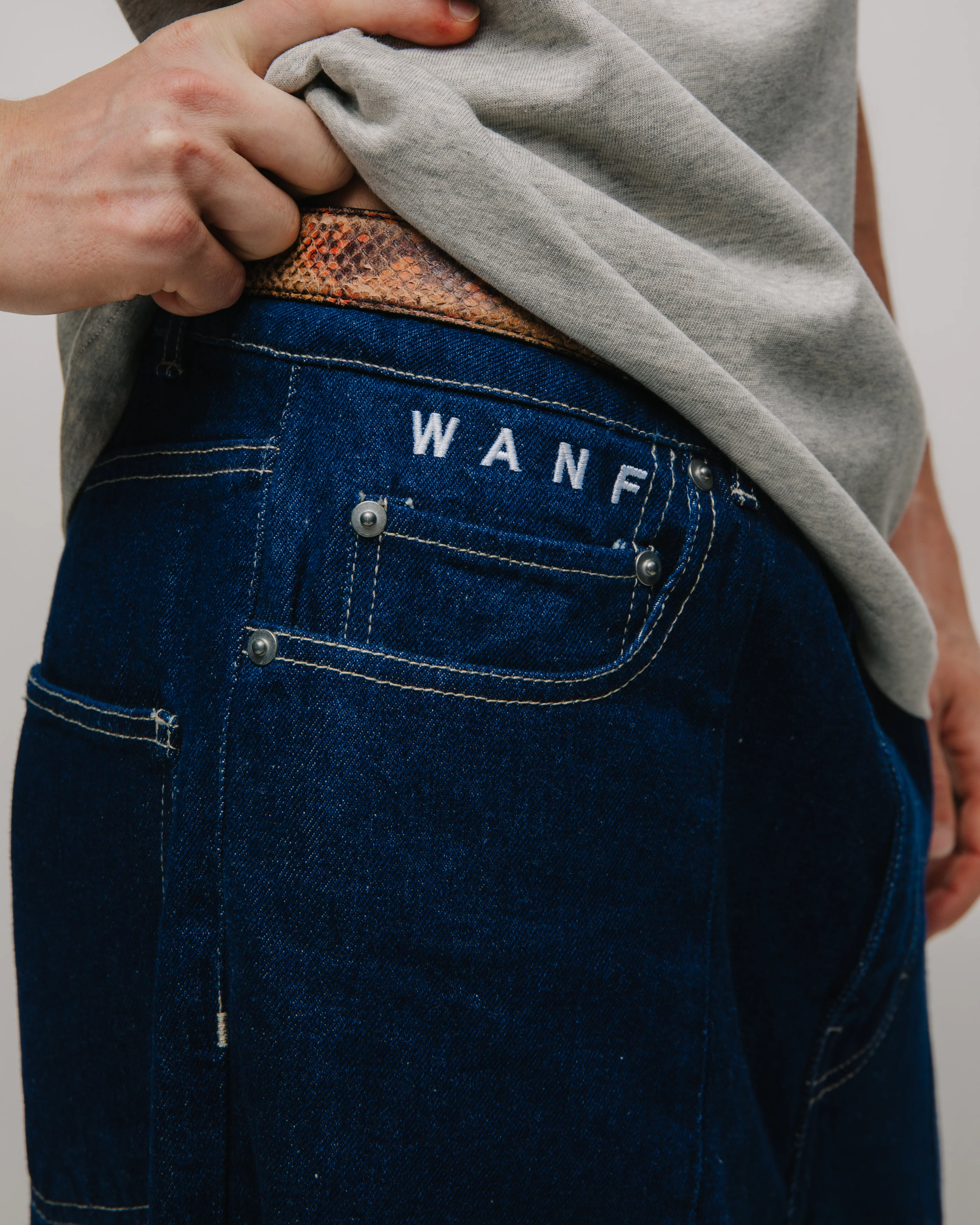 Asa Cut Indigo Jeans - Image 5
